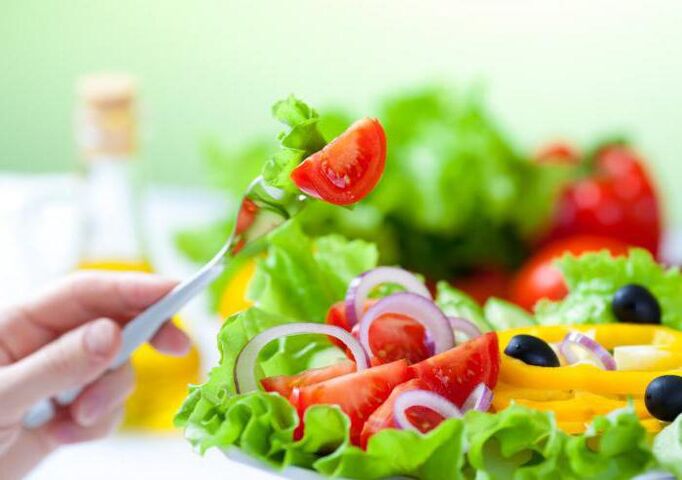 insalata di verdure per dimagrire a settimana per 5 kg