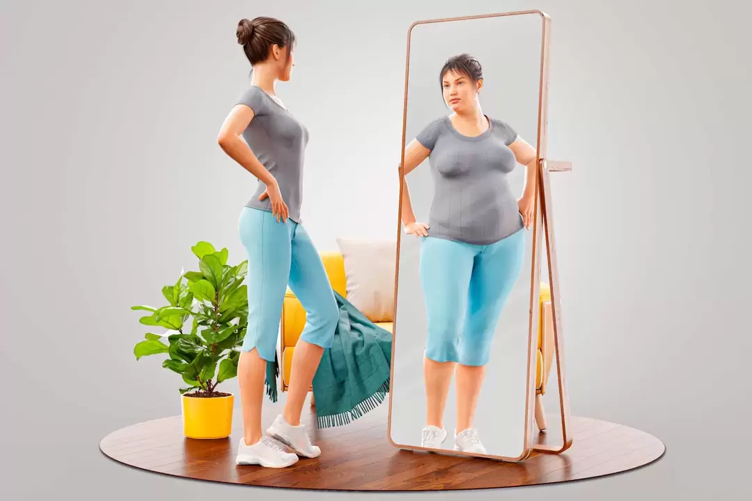 Immaginando di avere una figura snella, puoi essere motivato a perdere peso. 