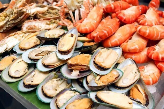 Regali di mare per dieta