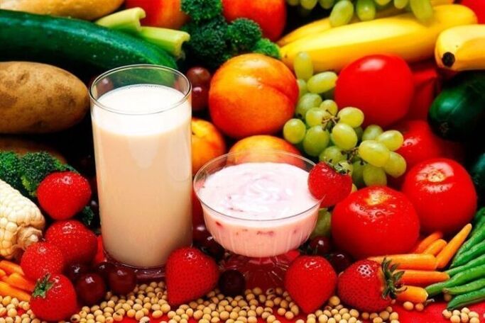 dieta a base di frutta e yogurt